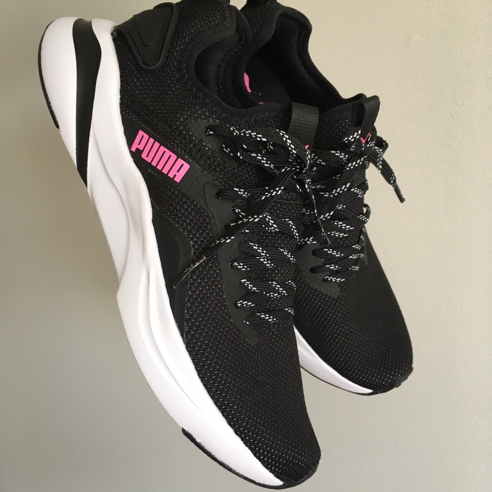 Puma SOFTRIDE Rift knit slip-on running shoes